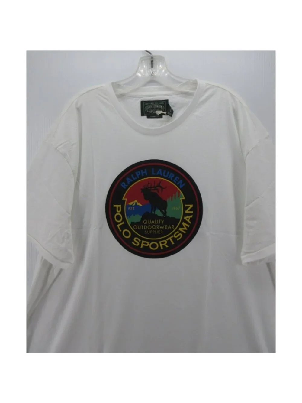 Polo Country Ralph Lauren Shirt XXL Sportsman Graphic Tee Classic Fit